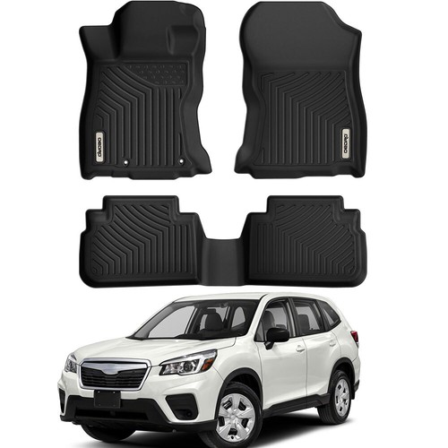 OEDRO Floor Mat Liner for 20192023 Subaru Forester 3D TPE Rubber All