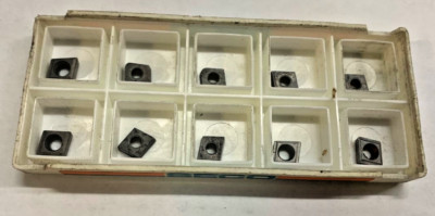 (10 PC) SECO XCMX 050204T-MD05 GRADE: S60M CARBIDE INSERTS