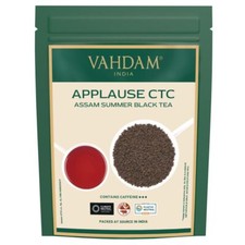 VAHDAM Assam CTC Black Tea Loose Leaf 12oz 170 Cups Strong Bold Rich