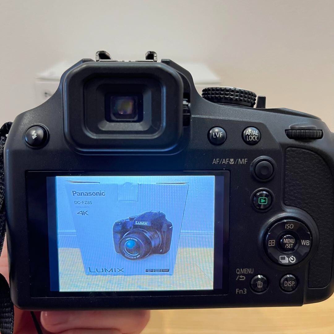 ●LUMIX DC-FZ85 Panasonic LUMIX DC-FZ85 Black 4K Digital Camera 18.1MP 60x