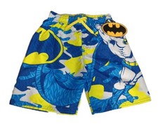 Batman Swimsuit Trunks for Boys Size 5/6 AE1