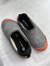 Mahabis Curve womens detachable sole gray/pink EUR 36 US 5.5 EUC