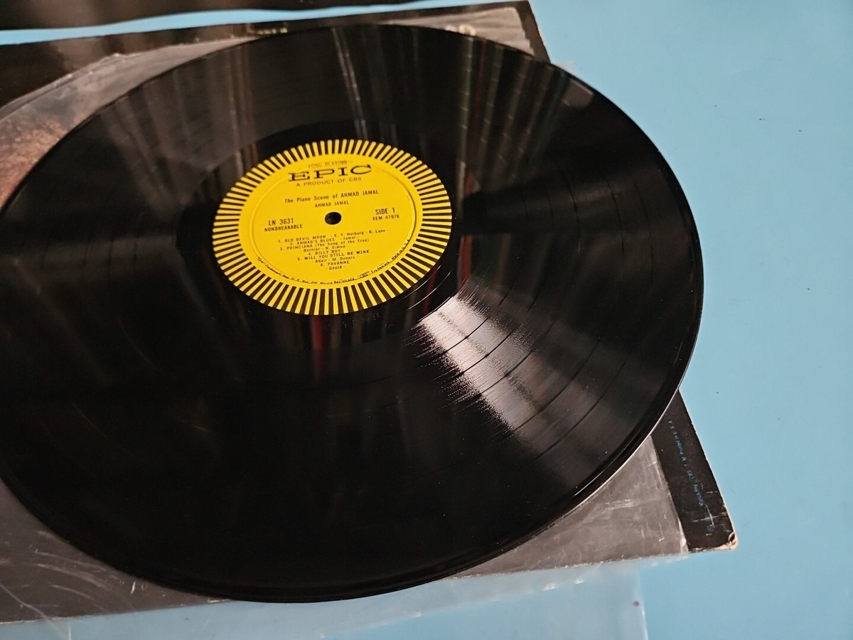 Ahmad Jamal ‎– The Piano Scene Of Ahmad Jamal 1959 VG LP Album
