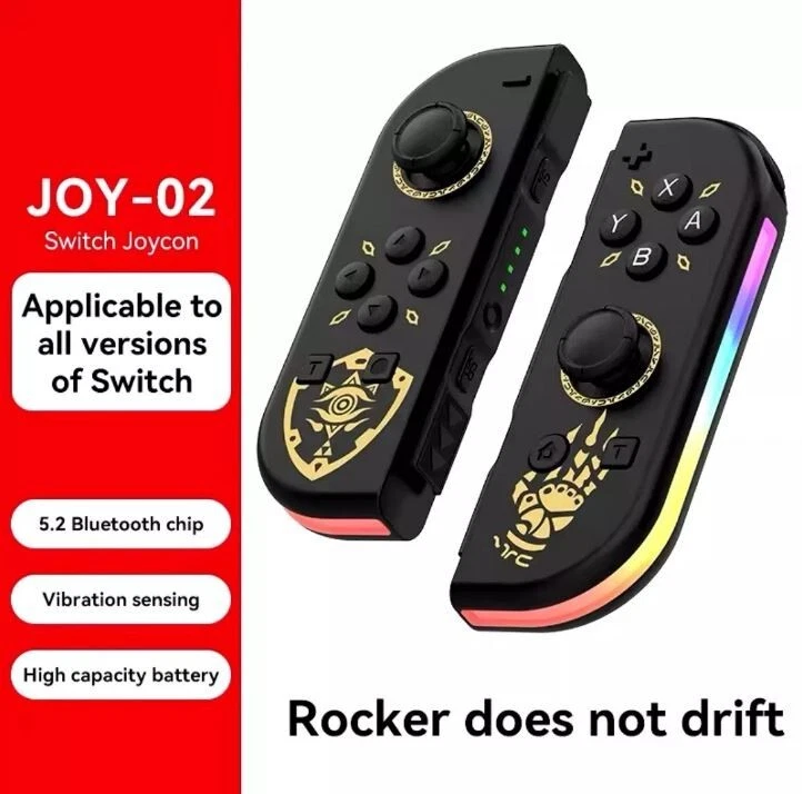 For Nintendo Switch Joy-con-Controller Left W/ Right Wireless Gamepad 1-Pair LED - Image 2 of 4