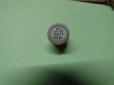 0.022F 5.5V NEC BACK-UP SUPER CAPACITOR FZ type - We Ship Daily | eBay