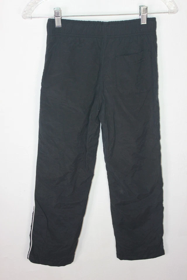Pantalones/corredores Gymboree negros con rayas blancas para niños talla 8 (7-8 años) nuevos con etiquetas Foto 2 de 4