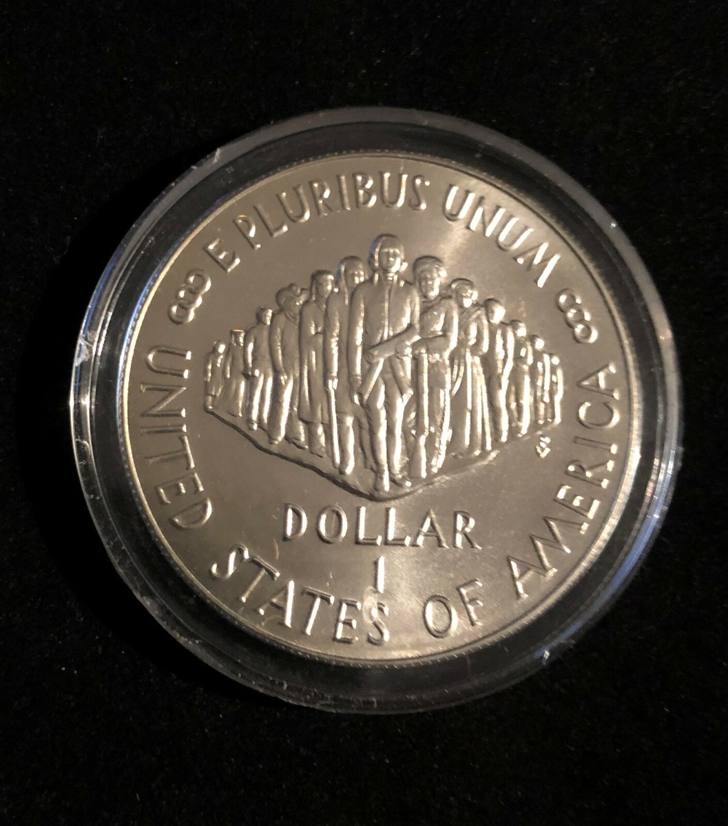 1987-P $1 US Constitution Uncirculated Commemorative Silver Dollar