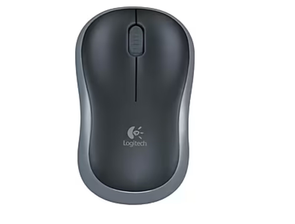 Logitech Mouse M185 Wireless Optical Mouse Swift Grey