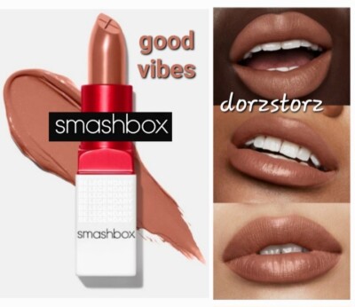 SMASHBOX Be Legendary Prime & Plush Lipstick *GOOD VIBES* / .11 oz