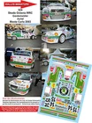DECALS 1/24 REF 0524 SKODA OCTAVIA AURIOL GARDEISTER RALLYE MONTE CARLO 2003