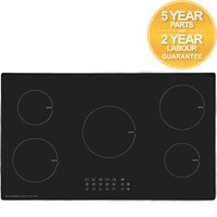 Sia Ind901bl 90cm Touch Control 5 Zone Black Electric Induction Hob | Child Lock Sia Ind901bl 90cm Touch Control 5 Zone Black Electric Induction Hob | Child Lock