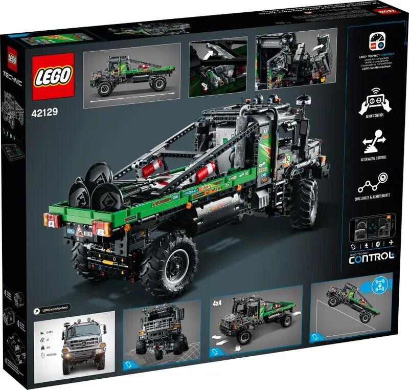Lego 42129 4x4 Mercedes-Benz Zetros Trial Truck 2129psc New Sealed