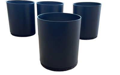 Shenzhen 4 Furniture Risers Black Round Self Adhesive 2.75'' Tall 2.25'' Diameter''