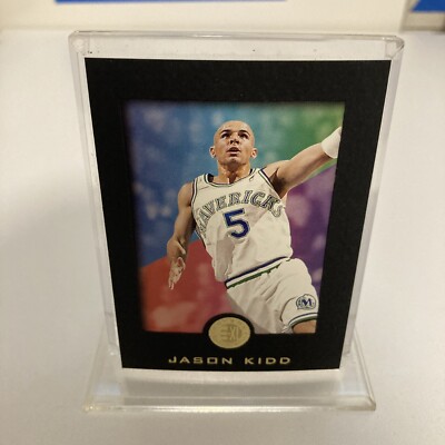Jason Kidd 1995-96 Skybox E-XL Black # 18 Dallas Mavericks