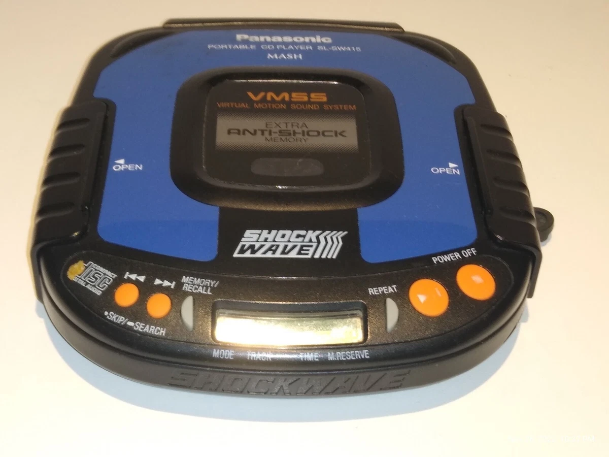 美品Panasonic SL-SW415 SHOCK WAVE CDプレイヤー Panasonic SL