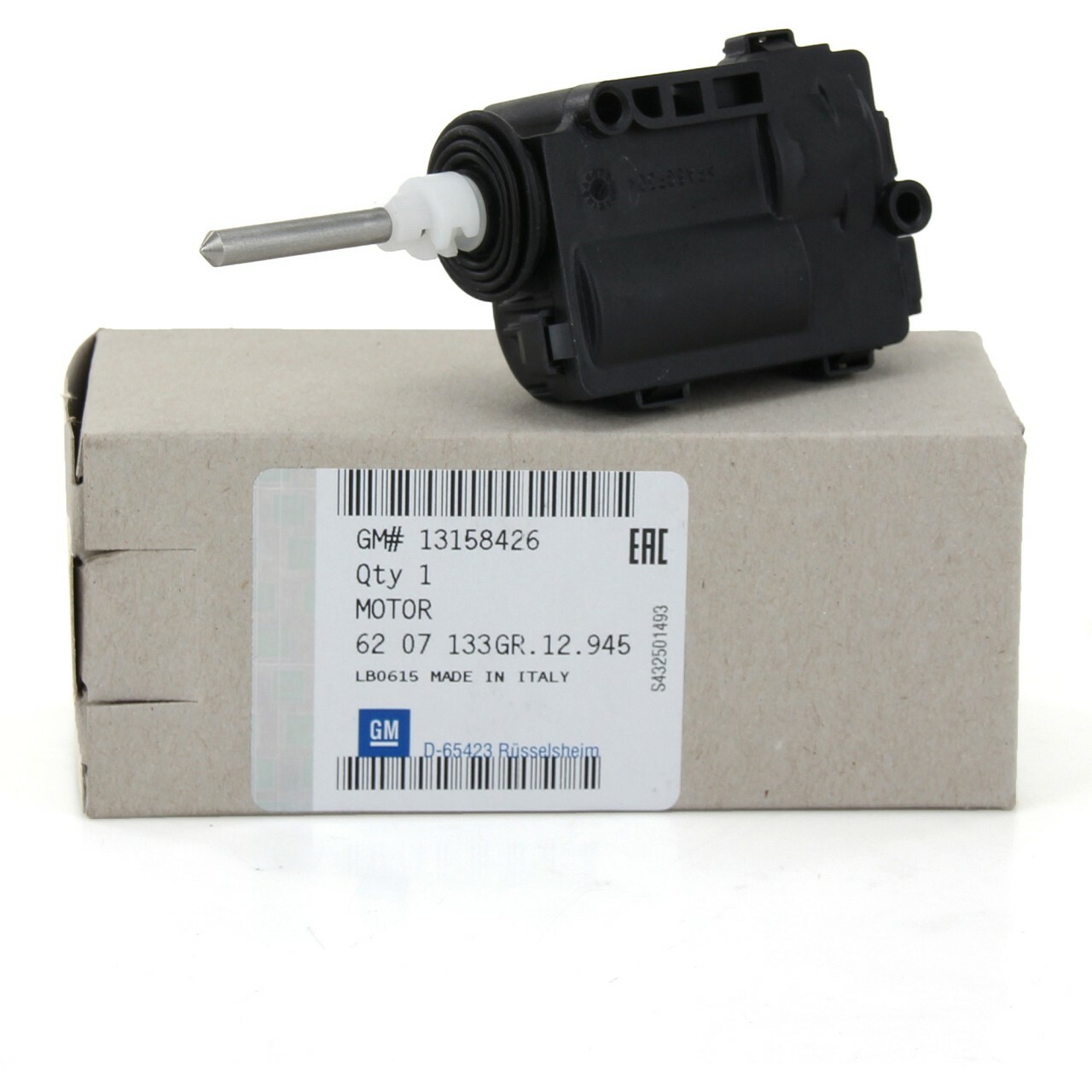 ORIGINAL GM Opel Stellmotor Stellelement Schloss Tankklappe  