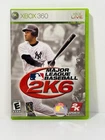 Major League Baseball 2K6 (Xbox 360, 2006) CIB w/Manual - Tested & Working