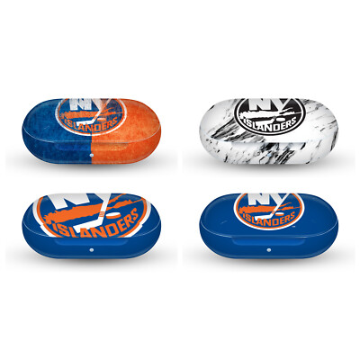 OFFICIAL NHL NEW YORK ISLANDERS VINYL STICKER SKIN DECAL COVER FOR SAMSUNG BUDS
