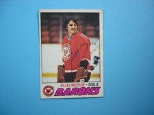 1977/78 O-PEE-CHEE NHL HOCKEY CARD 109 GILLES MELOCHE VGEX EX AUTO AUTOGRAPH OPC