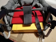 INGLESINA - Seggiolino da Tavolo - Grigio.Rosso - Usato Bimbo a tavola