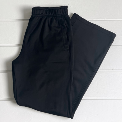 Russel Boys Black Soot Embossed Elastic Waist Straight Leg Sweatpants Size XXL