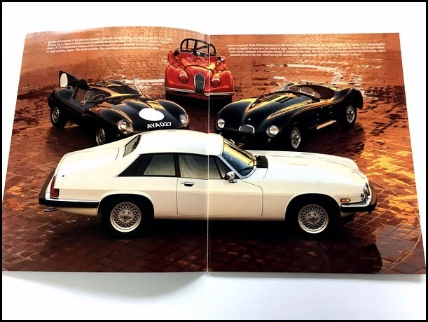 1991 Jaguar XJS XJ-S 24-page Original Car Sales Brochure Catalog - Convertible Foto 3 de 4