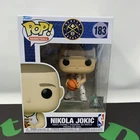 Funko Pop! Denver Nuggets Nikola Jokic #183 Vinyl Figure White Jersey #15 NBA