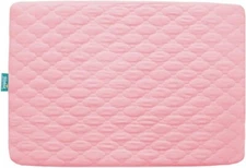 Pack N Play Playard Waterproof Baby Crib Mattress Pad Cover Soft 39" x 27" Pink