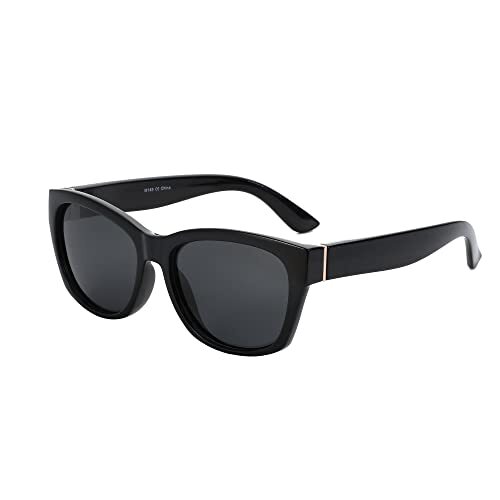 Retro Cat Eye Sunglasses for Women Polarized Square UV Protection