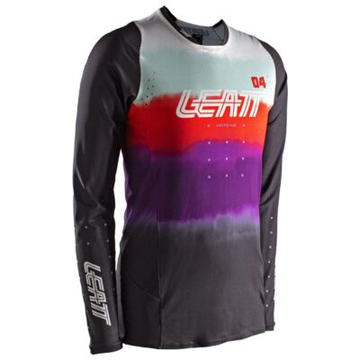 Leatt 2025 4.5 Lite Damen Motocross Trikot Lila Sunburn MX Off Road Enduro