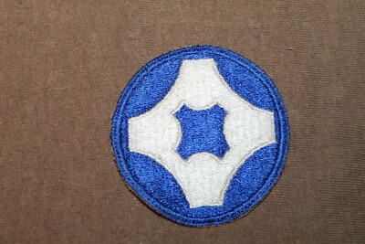 Original WW2 U.S. Army 4th Service Command Uniform Patch | eBay