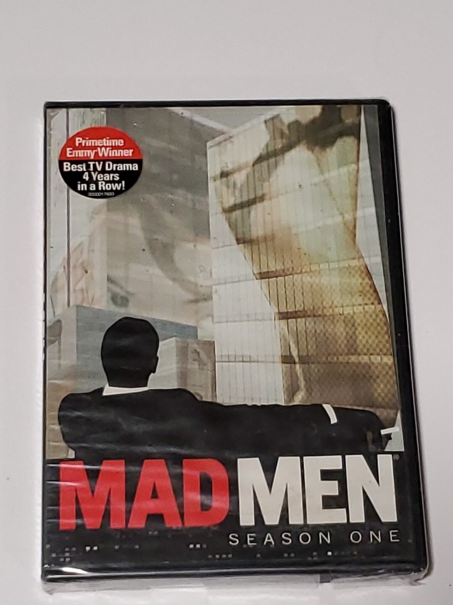 Mad Men - Complete Season 1 DVD, 2008, 4-Disc Set NEW