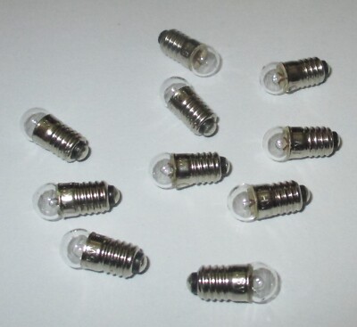 Glühbirne E5.5 12 Volt Für Krippen-, Puppenhauslampen 5 Stück NEU
