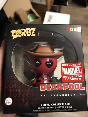 Funko Dorbz Marvel Deadpool (Cowboy) #88 Marvel Collector Corps Exclusive