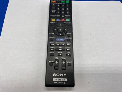 Sony original remote AV system, RM-ADP053