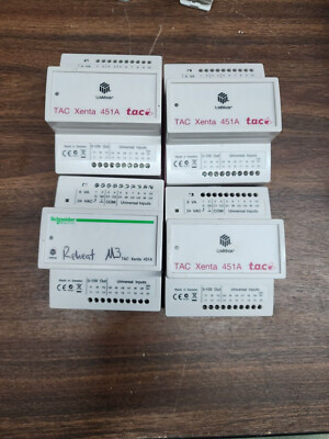 Lot of 4 TAC Xenta 451A Units 0-073-0285-0 - Schneider Electric & TAC