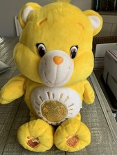 Care Bear Funshine Bear Talks Sings 14" Sunshine Bear WORKS 2015 Vintage