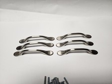 6 pcs. Hickory Hardware P14444-SN Satin Nickel Drawer Pulls 3" Hole Centers
