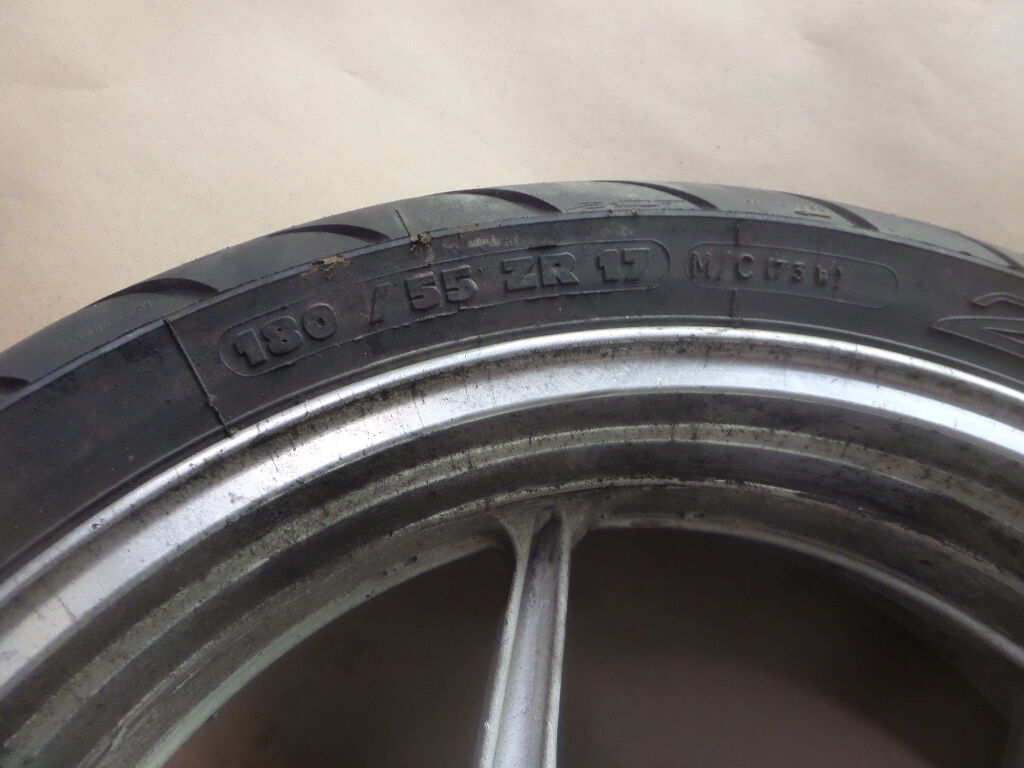2007 KAWASAKI NINJA ZX-6R ZX600-P WHEEL TIRE DISC MICHELIN 2007 KAWASAKI NINJA ZX-6R ZX600-P WHEEL TIRE DISC MICHELIN