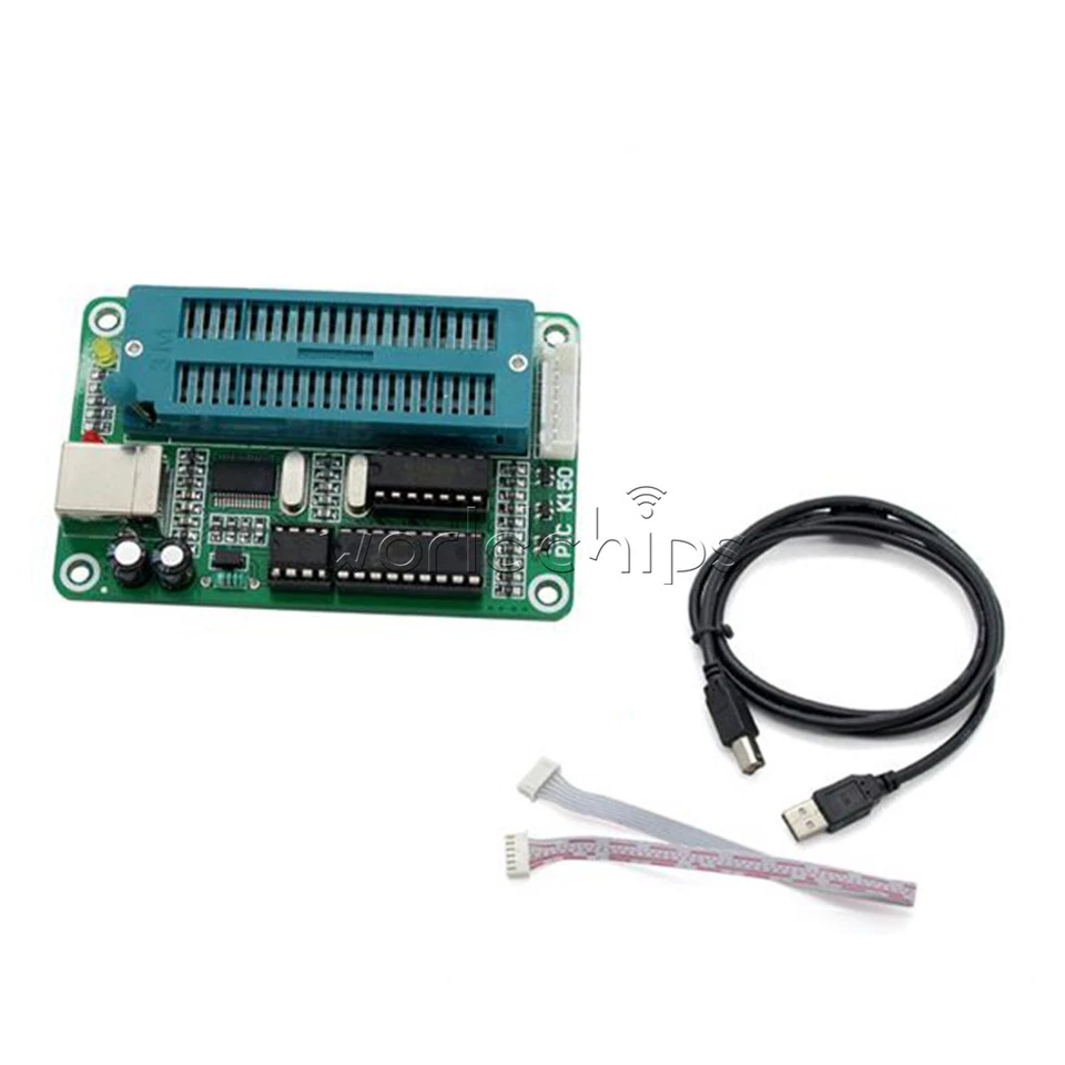 PIC Microcontroller USB Automatic Programming Programmer K150 + ICSP Cable - Photo 2/4
