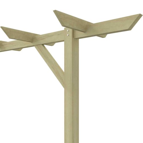 Rosenbogen Rankhilfe Spalier Torbogen Blumenbogen Holzbogen 200/400cm vidaXL - Bild 17 von 24