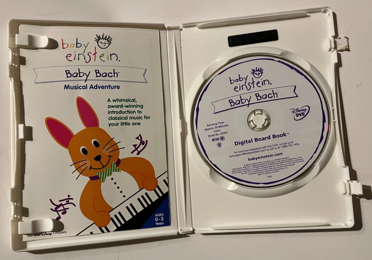 BABY EINSTEIN ~ BABY BACH ~ MUSICAL ADVENTURE ~ DVD 2004 ~ 0