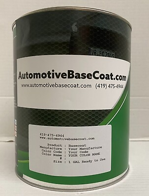 #ad TOYOTA BASECOAT PAINT *READY TO SPRAY* 1 Gallon $207.36