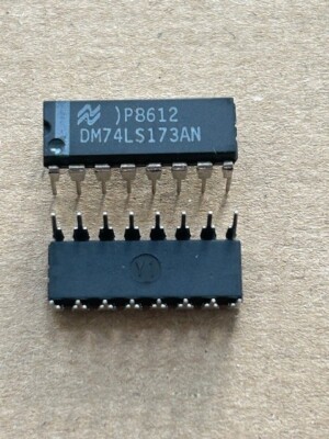 5 Stück Integrierte Schaltung - DM74LS173AN - NSC - DIP16