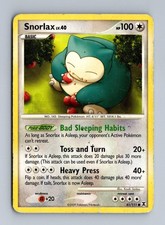 Snorlax Rising Rivals 81/111 DMG Pokemon 2009