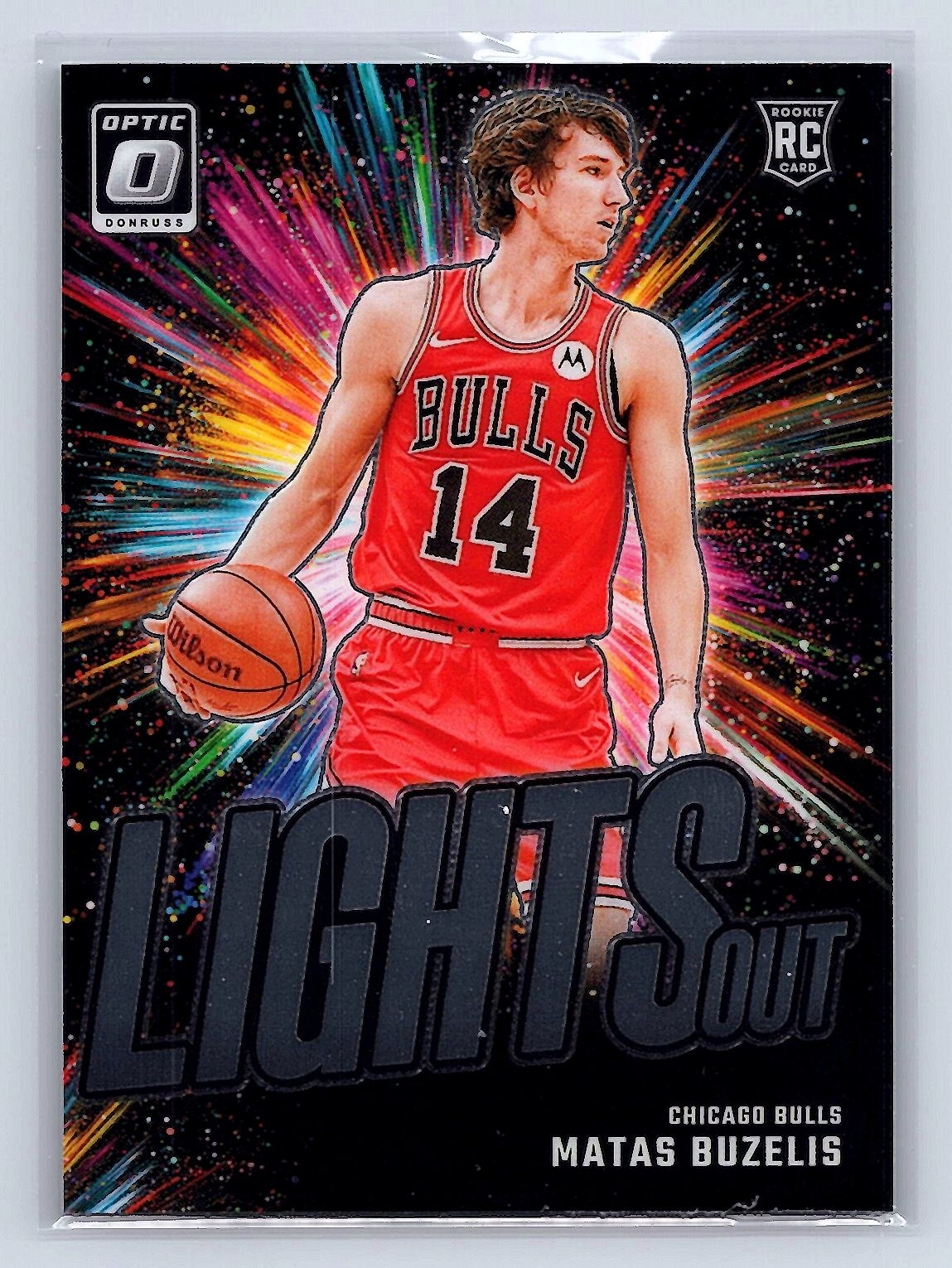 Matas Buzelis 2024-25 Donruss Optic #6 Lights Out