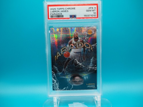 2025 Topps Chrome LeBron James Paradox #PX-9 PSA 10 Gem Mint