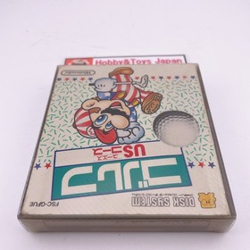 Nintendo Famicom Disk System MARIO GOLF US COURSE NES 1987 Test&eacute; &...