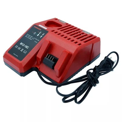 Rapid Charger for Milwaukee 12V-18V Lithium Battery M12 M18 48-59-1812 NEW