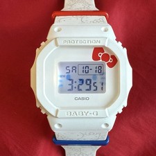 Hello Kitty BABY-G HELLO KITTY Collaboration BGD-565 Series BGD-565KT-7JR White